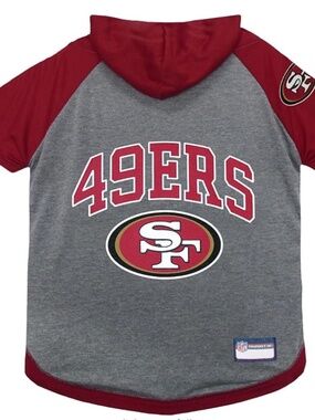 NFL San Francisco 49ers Dog/cat MEDIUM T-shirt